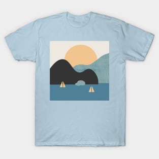 A peaceful blue landscape T-Shirt